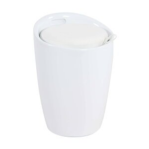 Sgabello con contenitore in Plastica cm 36x36x50 – MORRIS