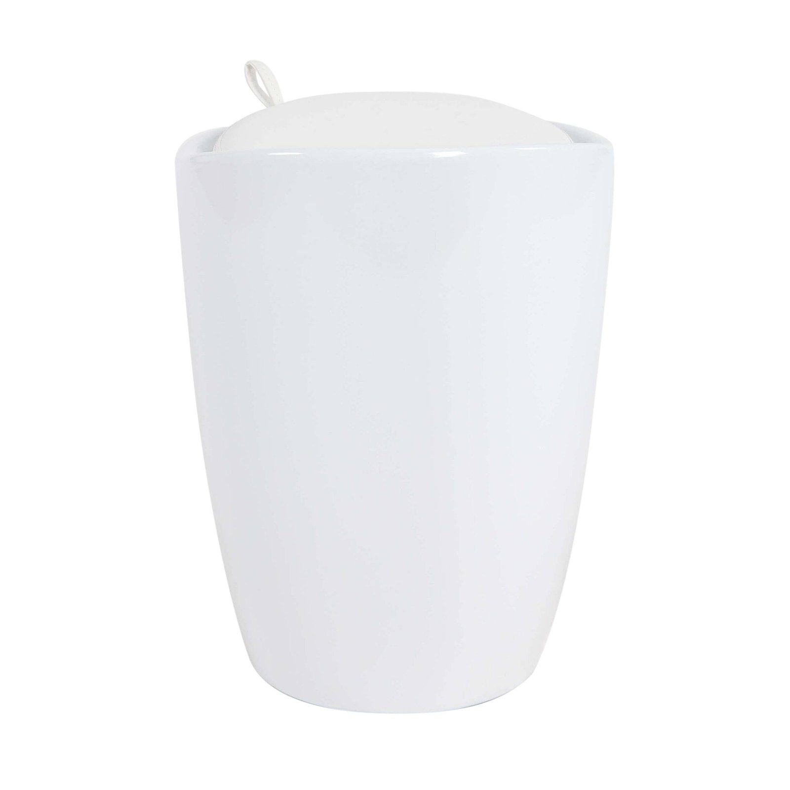 Sgabello con contenitore in Plastica cm 36x36x50 – MORRIS