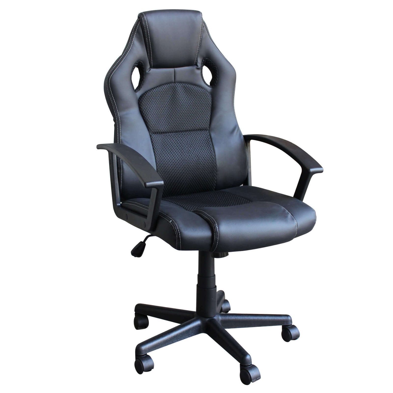 Poltrona da Gaming reclinabile in Poliuretano cm 61x65x114 – FORGE