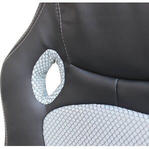 Poltrona da Gaming reclinabile in Poliuretano cm 61x65x114 – FORGE