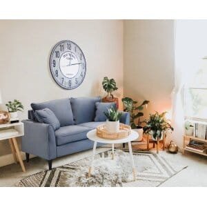 Divano due posti in Velluto cm 196x83x46 – RAMON