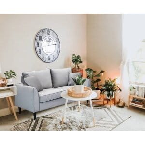 Divano due posti in Velluto cm 196x83x46 – RAMON