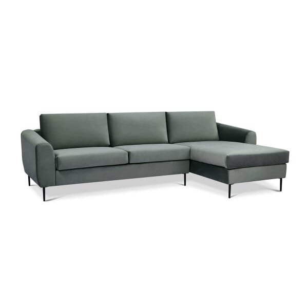Divano moderno con chaise lounge in Tessuto cm 181x96x84 – RIKI