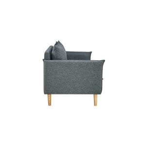 Divano 3 posti stile scandinavo in Tessuto cm 188x82x84 – LEO