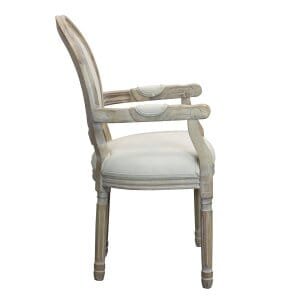 Poltrona vintage in Legno cm 46x55x96 – OVAL BACK
