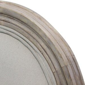 Poltrona vintage in Legno cm 46x55x96 – OVAL BACK
