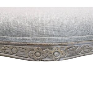 Sedia vintage seduta imbottita in Legno cm 52x49x86 – ROYCE