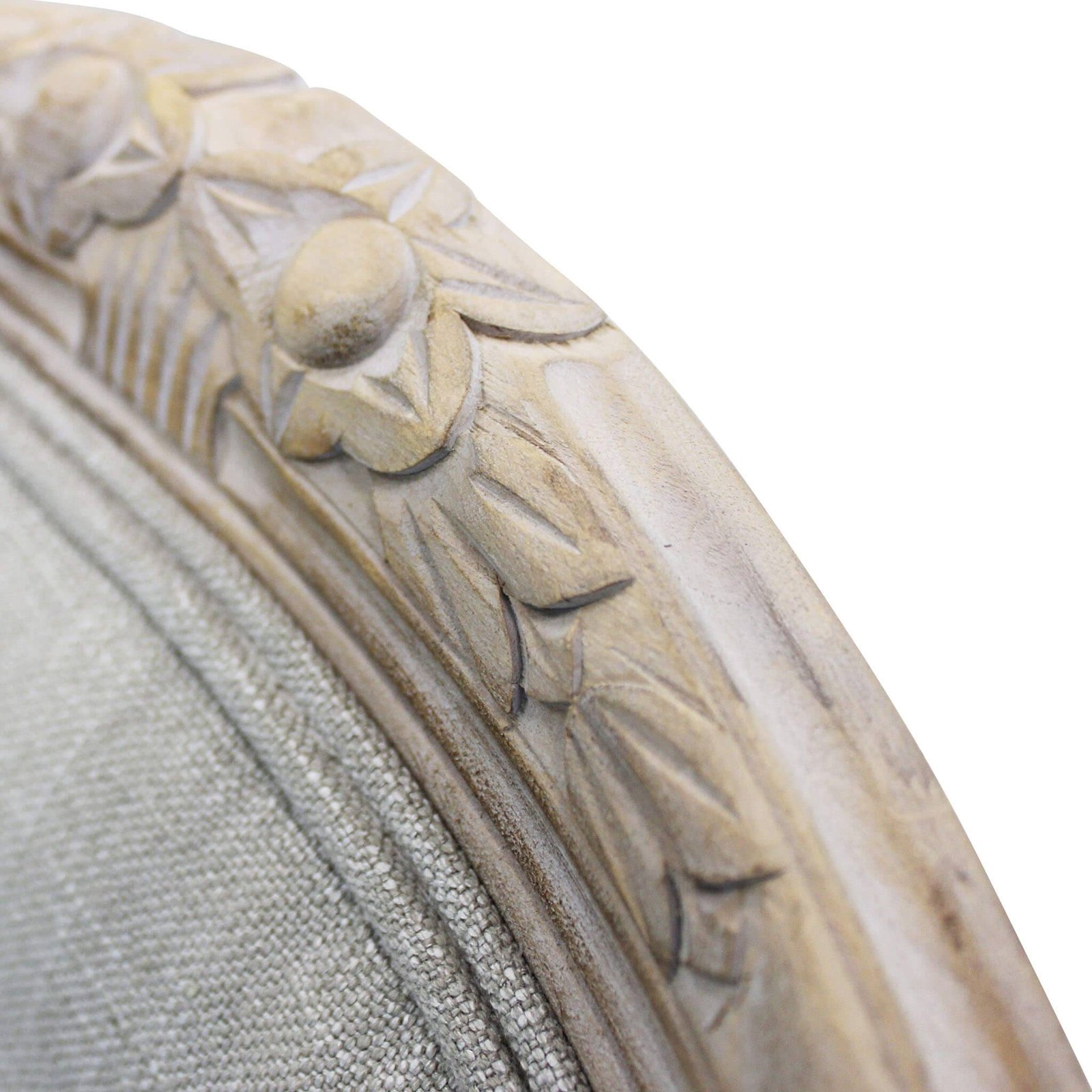 Sedia vintage seduta imbottita in Legno cm 52x49x86 – ROYCE