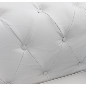 Divano vintage in ecopelle 2 posti in Ecopelle cm 152x74x82 – CHESTERFIELD