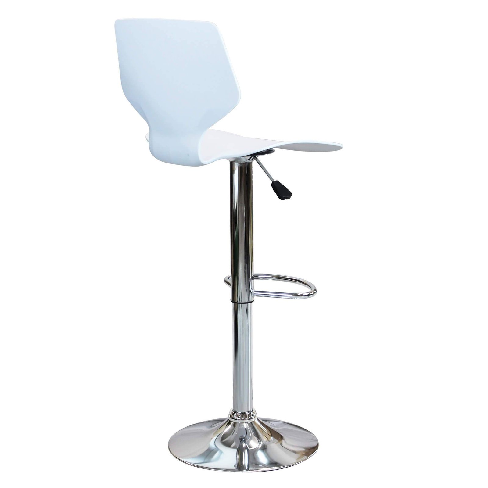 Sgabello Moderno per Sala da Pranzo in Plastica,Metallo cm 40x45x78 – FORREST