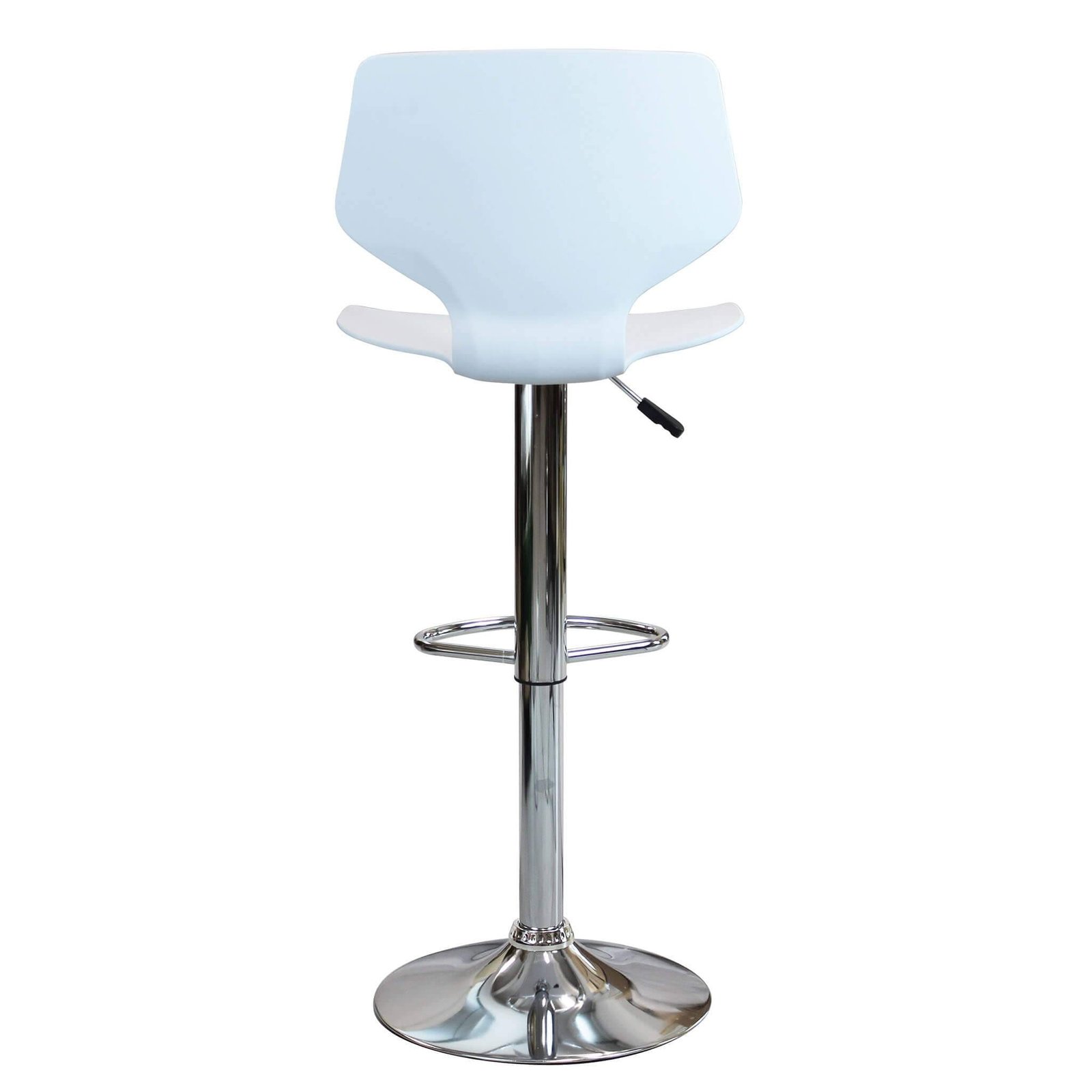 Sgabello Moderno per Sala da Pranzo in Plastica,Metallo cm 40x45x78 – FORREST