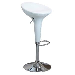 Sgabello Moderno per Sala da Pranzo in Plastica,Metallo cm 40x45x78 – FORREST