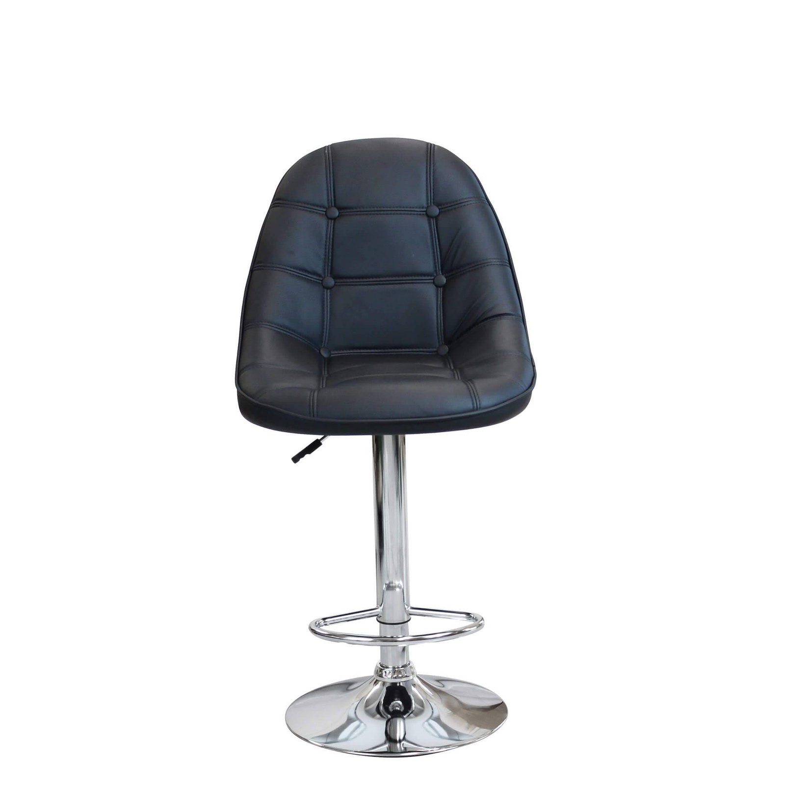 7282-BIAN_HF807282-NERO_7.jpeg Sgabello Moderno per Sala da Pranzo in Ecopelle,Metallo cm 59x55x116 – SHAW