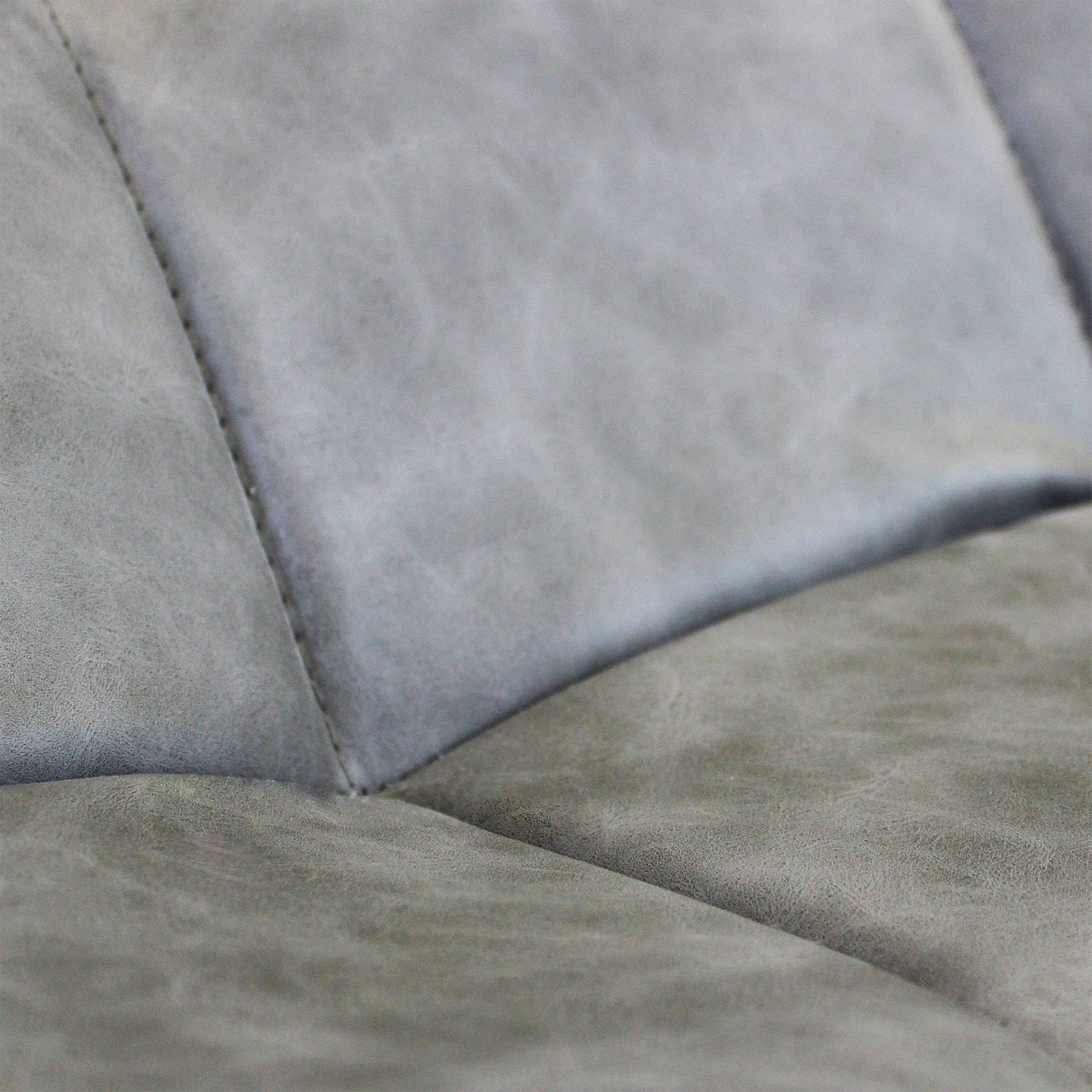 Poltrona per Sala da Pranzo in Ecopelle,Metallo cm 44x50x83 – WINNY