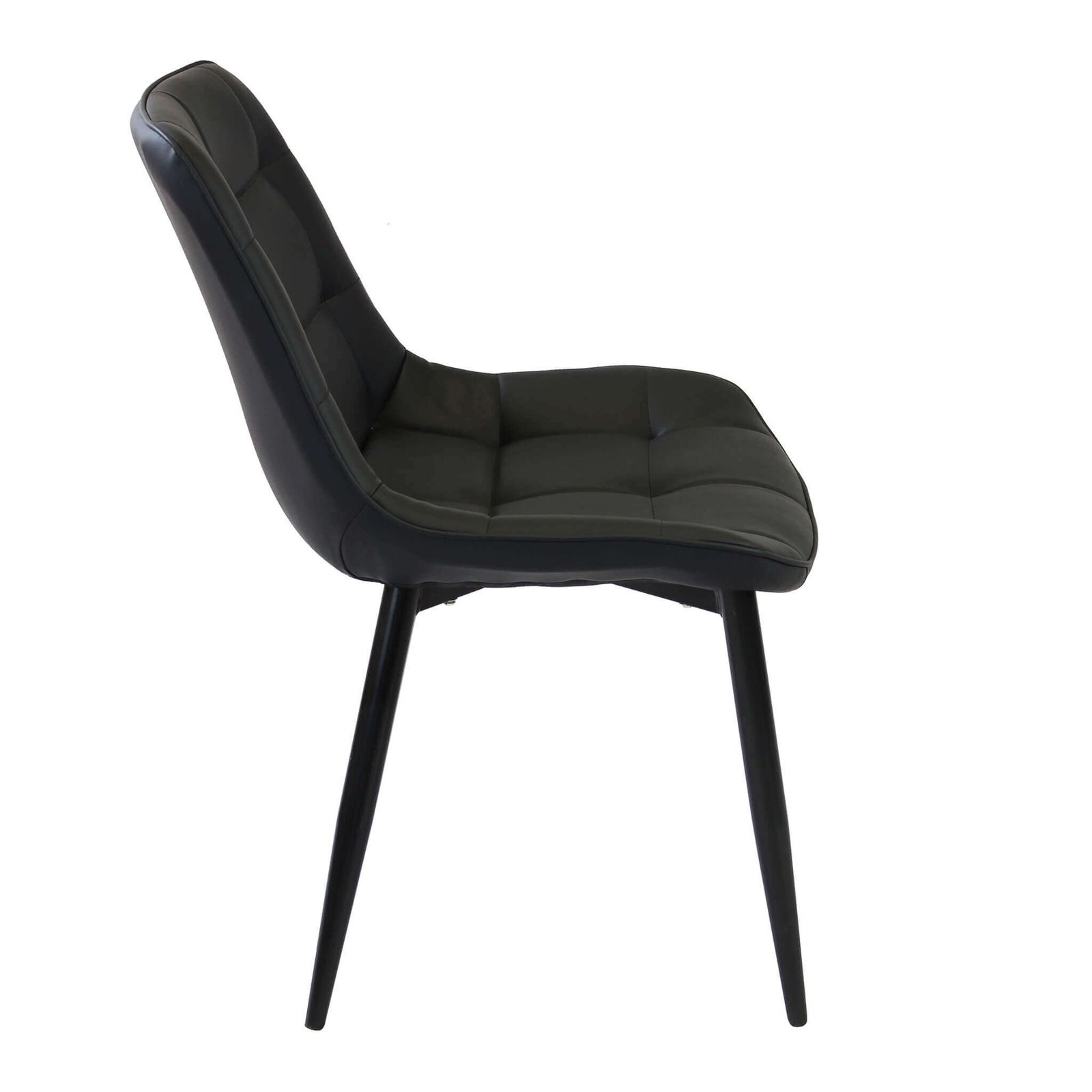 7283_HF807283-NERO_3.jpeg Poltrona per Sala da Pranzo in Ecopelle,Metallo cm 44x50x83 – WINNY