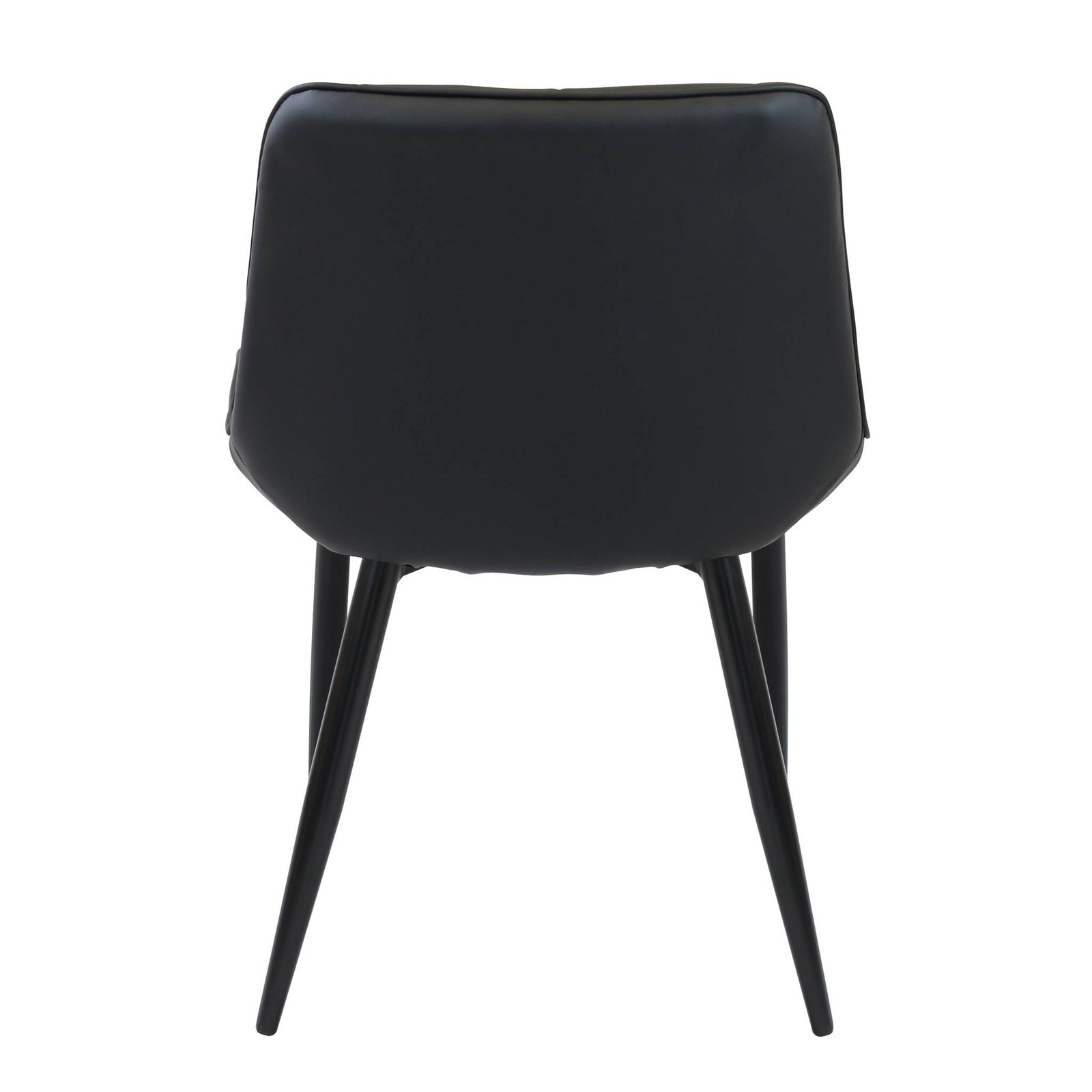 7283_HF807283-NERO_5.jpeg Poltrona per Sala da Pranzo in Ecopelle,Metallo cm 44x50x83 – WINNY