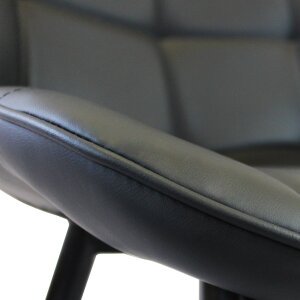 7283_HF807283-NERO_7.jpeg Poltrona per Sala da Pranzo in Ecopelle,Metallo cm 44x50x83 – WINNY