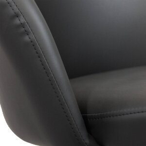 7284_HF807284-NERO_6.jpeg Poltrona per Sala da Pranzo in Ecopelle,Metallo cm 44x47x78 – POO