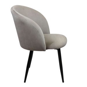 7285_HF807285-TORT_3.jpeg Poltrona per Sala da Pranzo in Velluto,Metallo cm 50x46x83 – TIGER