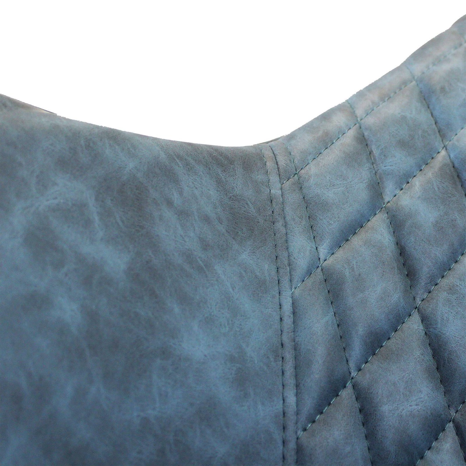 Poltrona per Sala da Pranzo in Ecopelle,Metallo cm 48x62x83 – ROBIN