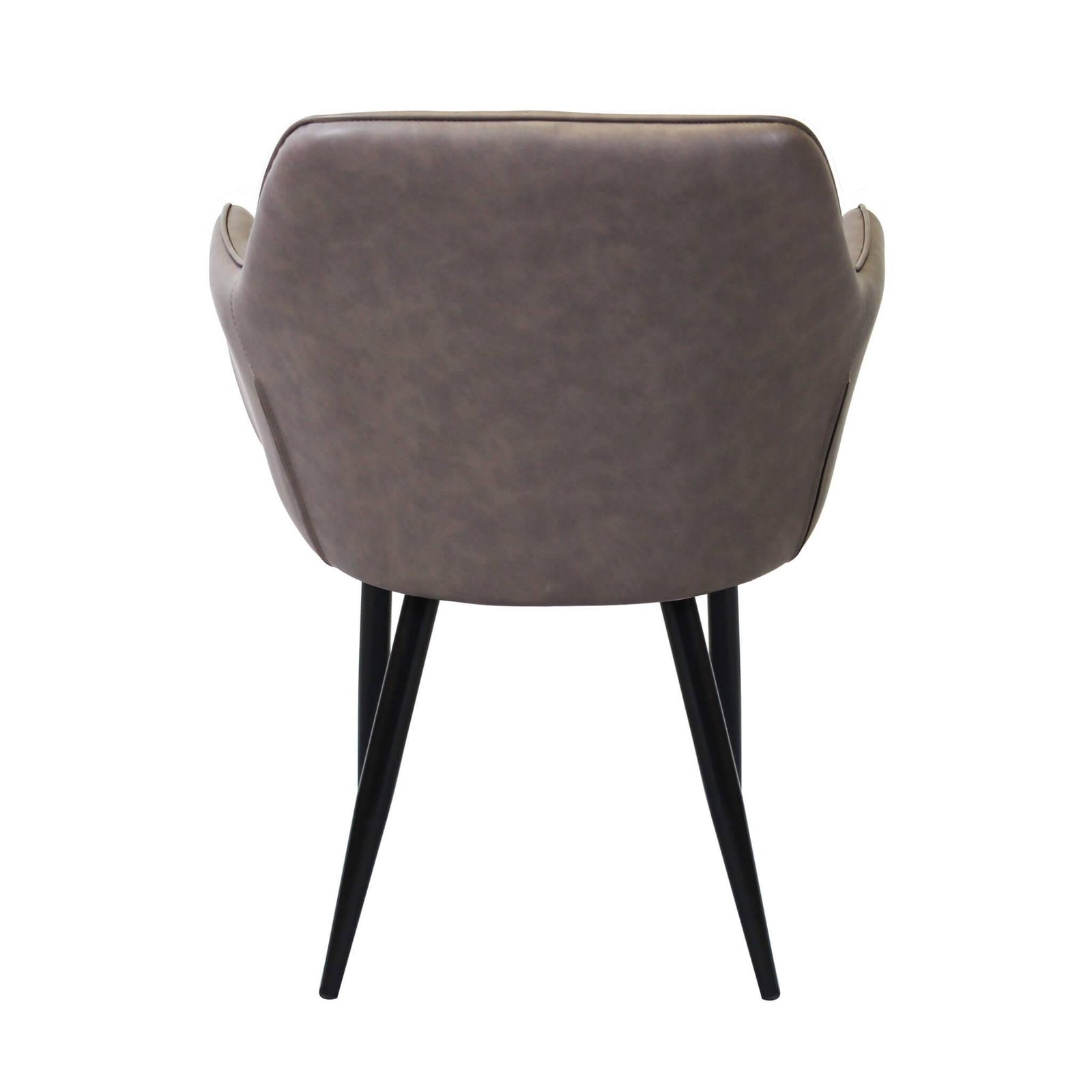 Poltrona per Sala da Pranzo in Ecopelle,Metallo cm 48x62x83 – ROBIN