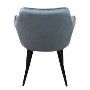 Poltrona per Sala da Pranzo in Velluto,Metallo cm 48x62x83 – CALLIOPE