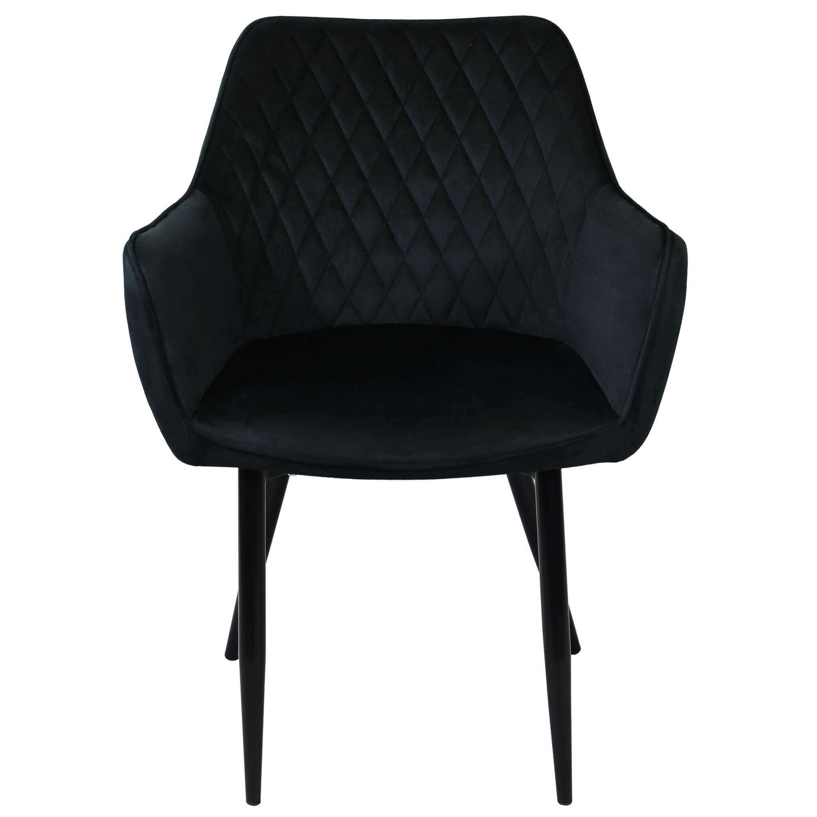 Poltrona per Sala da Pranzo in Velluto,Metallo cm 48x62x83 – CALLIOPE