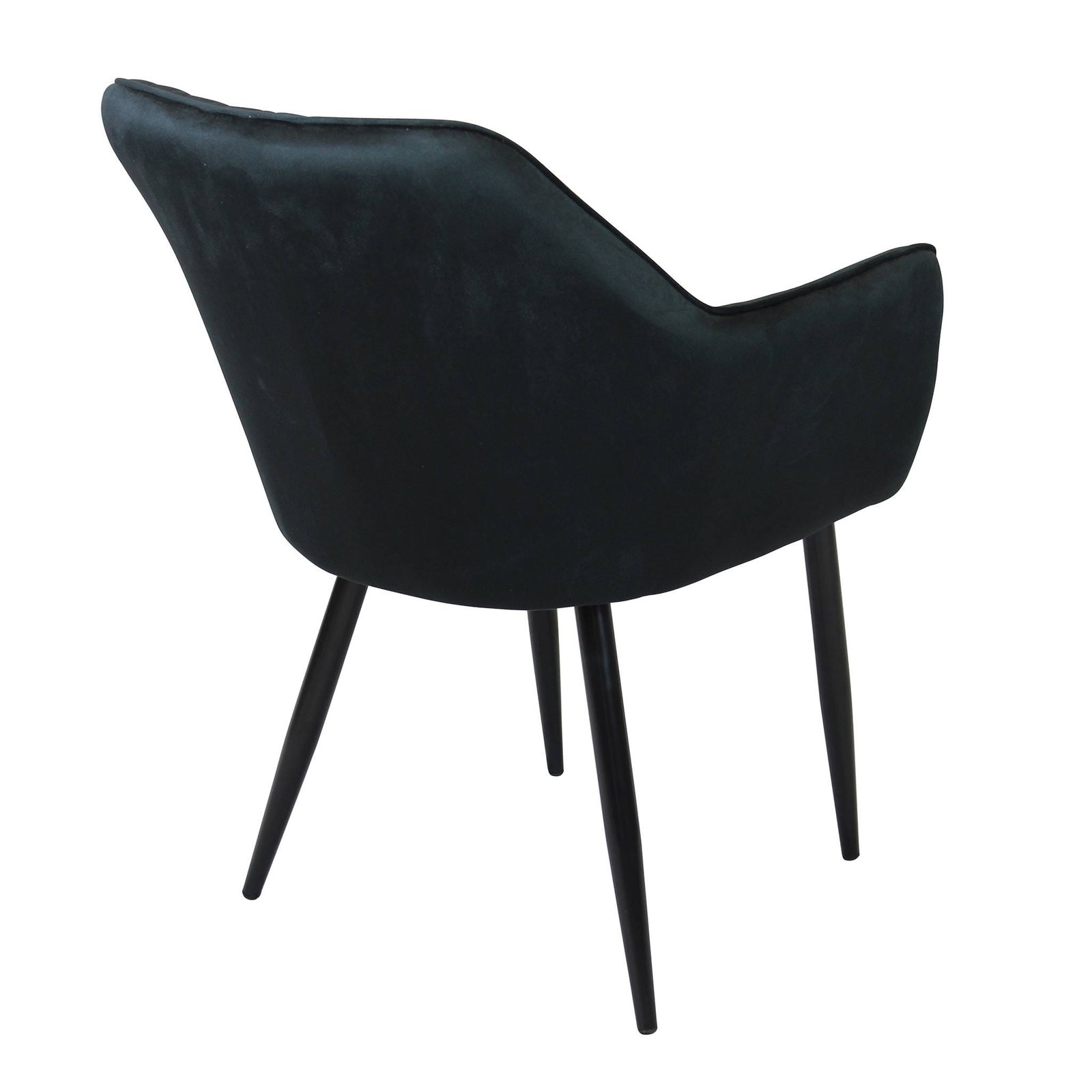 Poltrona per Sala da Pranzo in Velluto,Metallo cm 48x62x83 – CALLIOPE