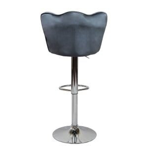 7289_HF807289-GREY_6.jpeg Sgabello alto con Schienale in Velluto,Metallo cm 51x49x101 – MAVERIK