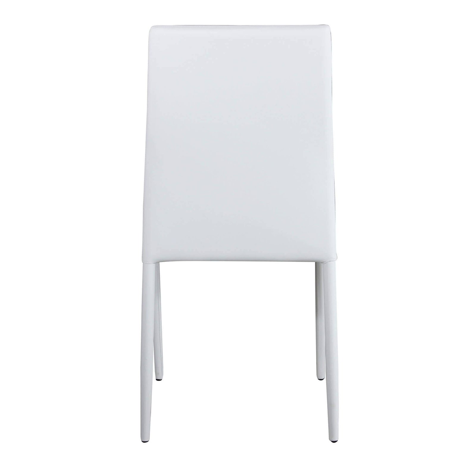 Sedia da Pranzo Moderna in Ecopelle,Acciaio cm 41x43x90 – RACHEL