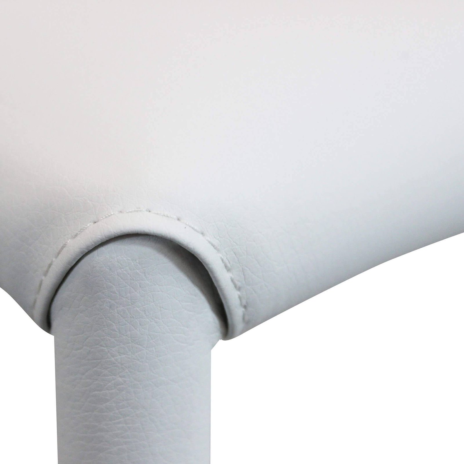 Sedia da Pranzo Moderna in Ecopelle,Acciaio cm 41x43x90 – RACHEL