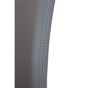 Sedia da Pranzo Moderna in Ecopelle,Acciaio cm 41x43x90 – RACHEL