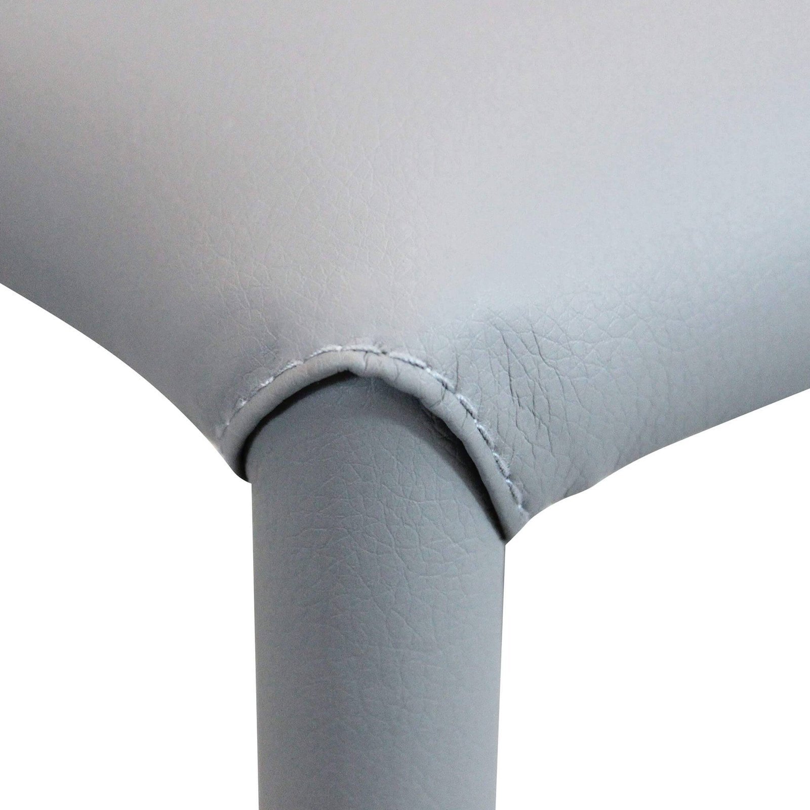 Sedia da Pranzo Moderna in Ecopelle,Acciaio cm 41x43x90 – RACHEL