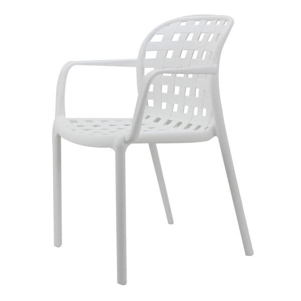 Poltrona da Giardino in Polipropilene cm 58×57,5×82,5 – JEN
