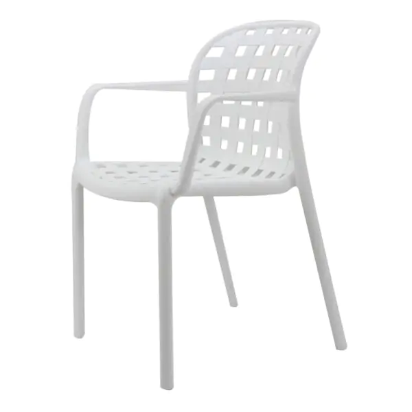 Poltrona da Giardino in Polipropilene cm 58×57,5×82,5 – JEN