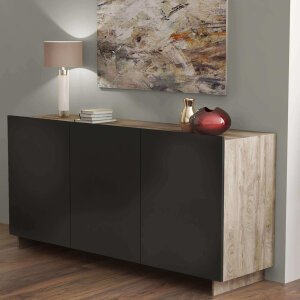 Madia Moderna 3 ante in Truciolare cm 150x40x76 – ABEL