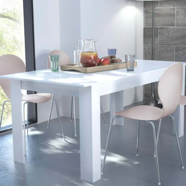 Tavolo da Pranzo Allungabile in Truciolare FSC cm 160-200×90 – ELI