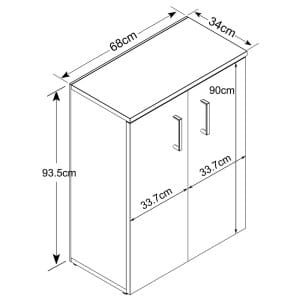 5024_MK801434_4.jpeg Armadietto da Bagno con 2 ante in Truciolare cm 68x34x95 – COLBY