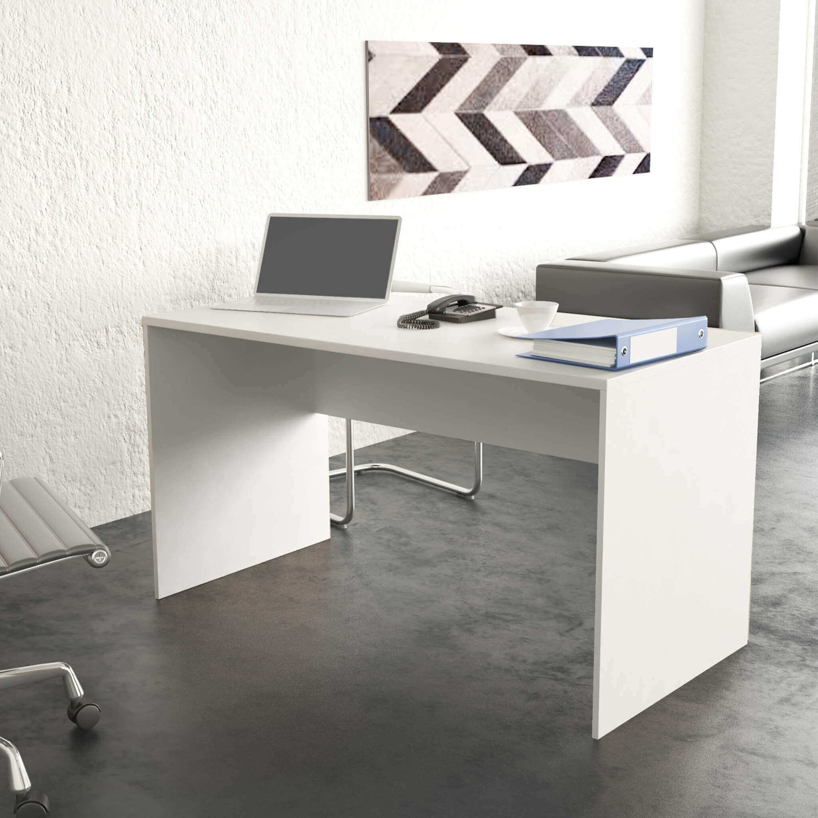 1446_MK801446_2.jpeg Scrivania Moderna effetto Legno in Truciolare cm 135x74x67 – WINSTON