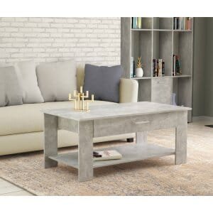 Tavolino da Salotto Moderno in Truciolare FSC cm 110×46,50 – JONNY