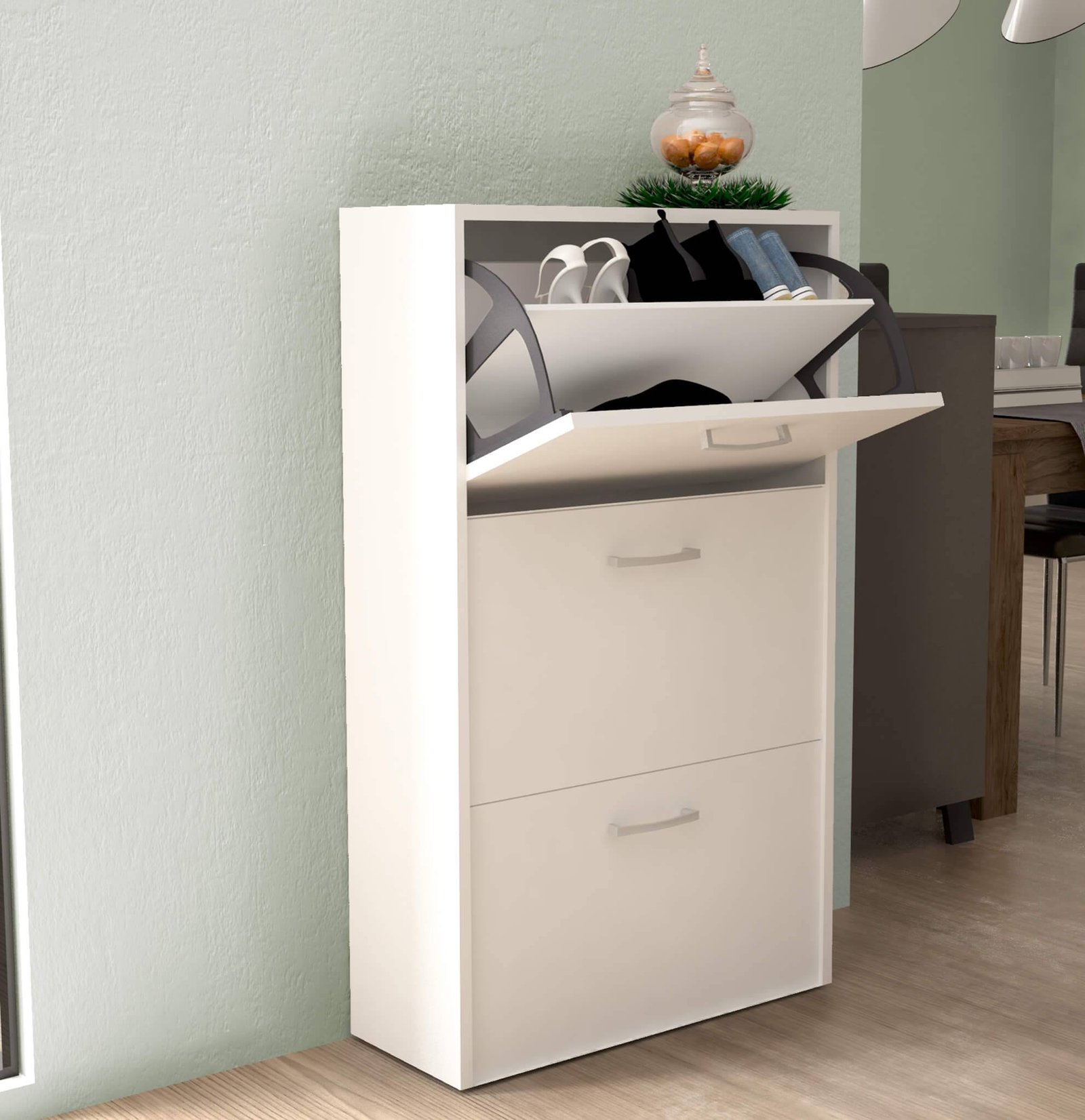 1465_MK801465_2.jpeg Scarpiera 3 ante a ribalta in Truciolare cm 59x25x105 – MELVIN