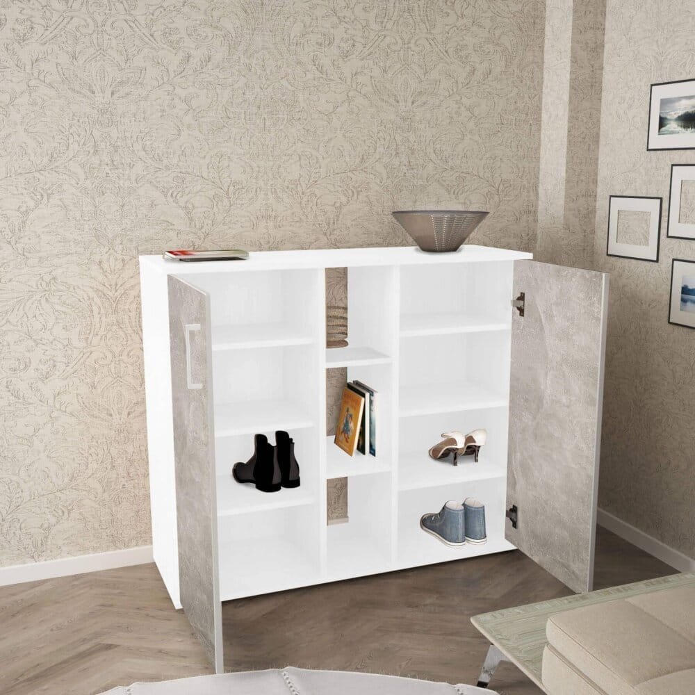 Mobile Ingresso Moderno in Truciolare cm 102x35x87 – ZANDER