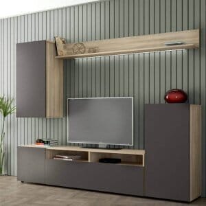 1492_MK801493_2.jpeg Parete Attrezzata per Soggiorno in Truciolare cm 210×36,5×170 – JERE