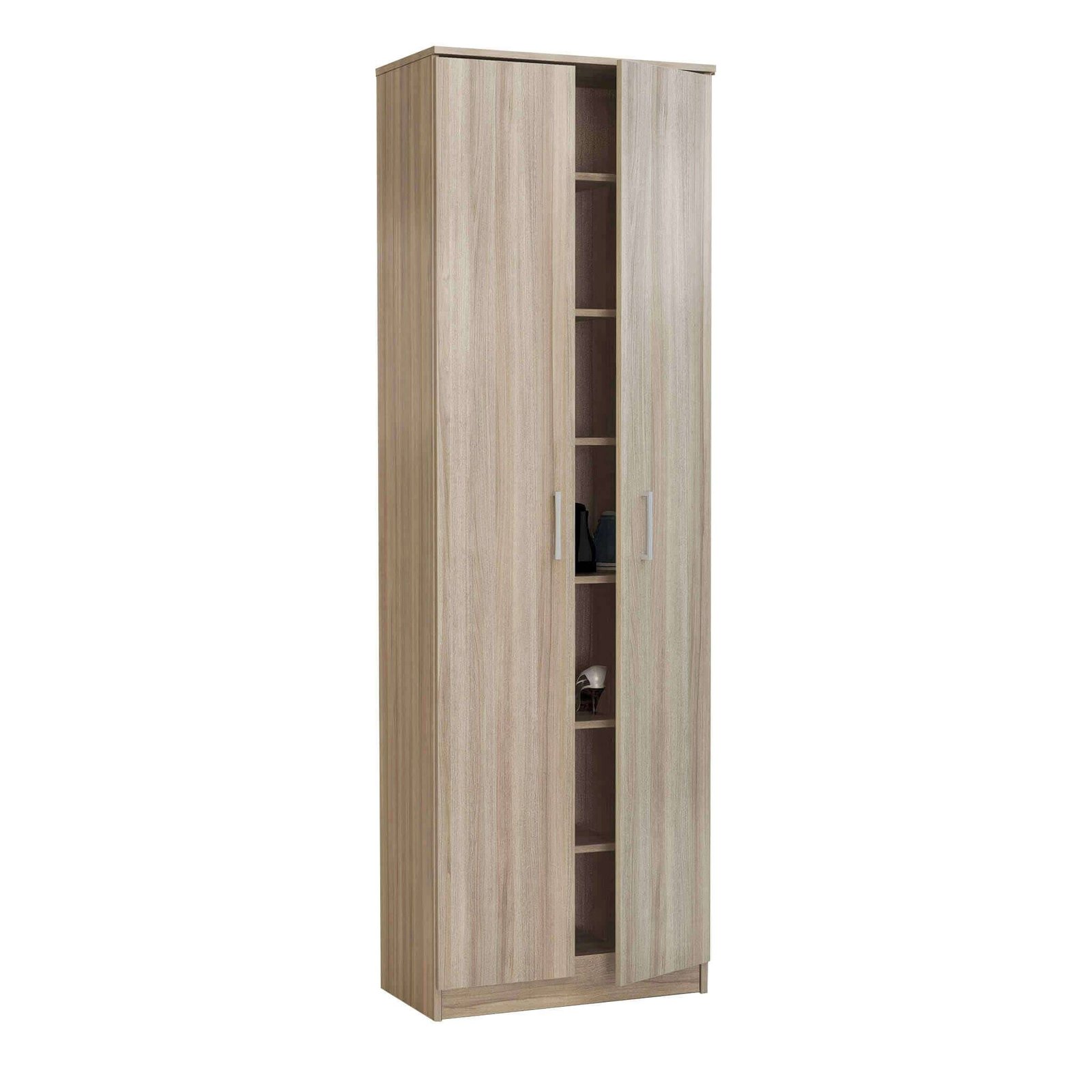 Armadio scarpiera con 7 scaffali in Truciolare cm 33x45x192 – BONIFACE