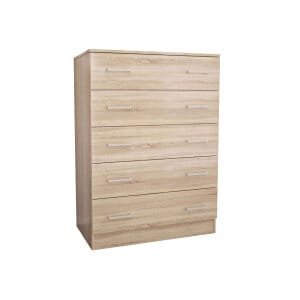 BS-1521_MK801514.jpeg Cassettiera con 5 cassetti in Truciolare cm 80x45x111 – VANCE