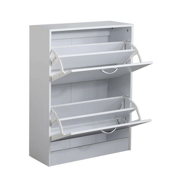 Scarpiera con 2 ante in Legno cm 60x24x80 – GARY