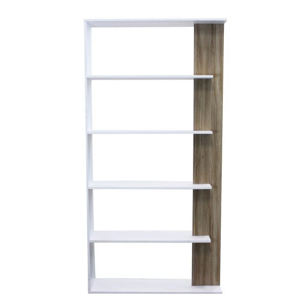 Libreria Moderna di Design in Truciolare cm 90×23,5×180 – SCAF