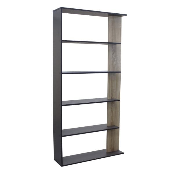 Libreria Moderna di Design in Truciolare cm 90×23,5×180 – SCAF