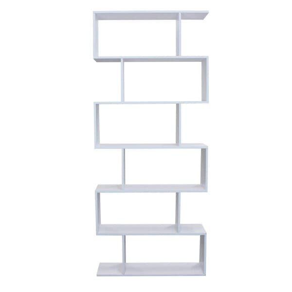 Libreria Moderna di Design in Truciolare cm 80×23,5×190,5 – SAMU