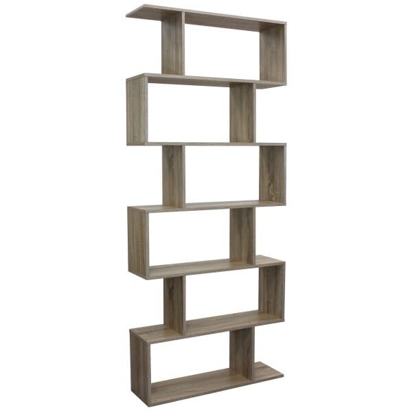 Libreria Moderna di Design in Truciolare cm 80×23,5×190,5 – SAMU